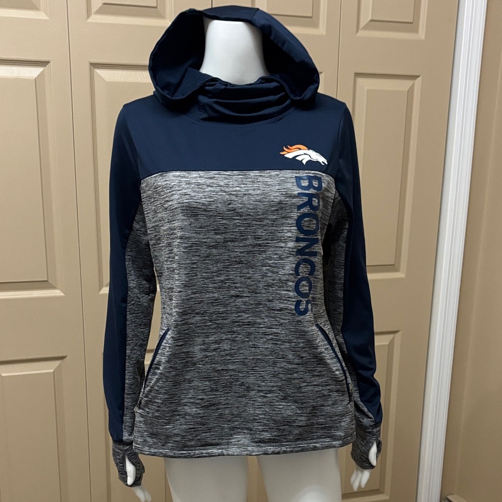 Women's BRONCOS hooded pullover